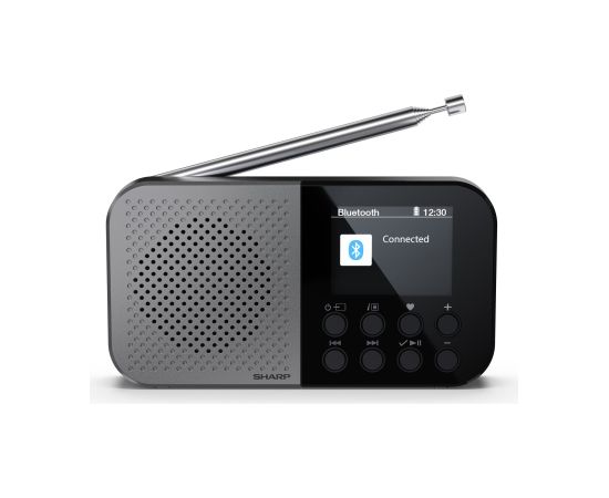 Sharp OSAKA Pocket/Handheld Portable Digital Radio DR-P520(GY) Bluetooth Jaunumi - Audio-Video