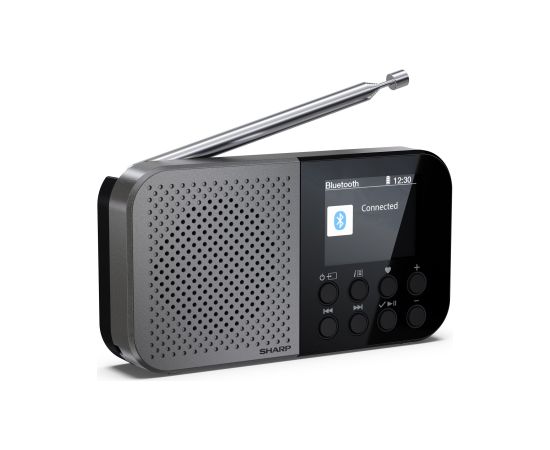 Sharp OSAKA Pocket/Handheld Portable Digital Radio DR-P520(GY) Bluetooth Jaunumi - Audio-Video