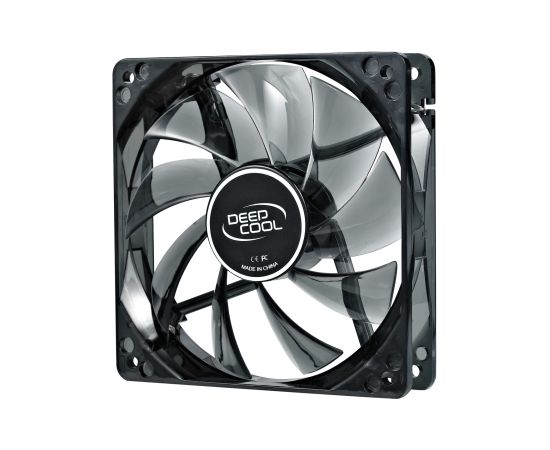 120 mm case ventilation fan,  "Wind Blade 120", transparent, hydro bearing,4 LED's Deepcool Korpusu dzesēšana