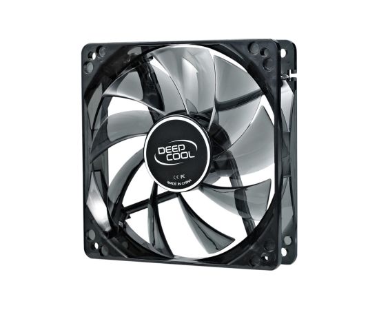 120 mm case ventilation fan,  "Wind Blade 120", transparent, hydro bearing,4 LED's Deepcool Korpusu dzesēšana