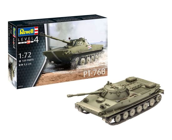 Revell Model plastikowy pt-76b Figūriņas un varoņi