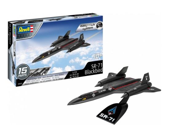 Revell Model plastikowy sr-71 blackbird easy-click 1/110 Figūriņas un varoņi