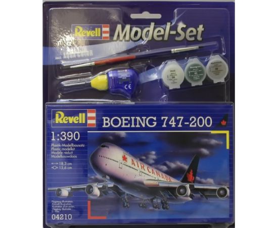Revell Model plastikowy boeing 747-200 Figūriņas un varoņi