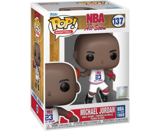 Funko Pop! Basketball: NBA All Stars - Michael Jordan (1988 ASG) #137 Vinyl Figure Фигурки и герои