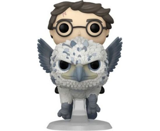 Funko Pop! Rides Deluxe: Harry Potter Prisoner of Azkaban - Harry Potter and Buckbeak #123 Vinyl Figure Фигурки и герои