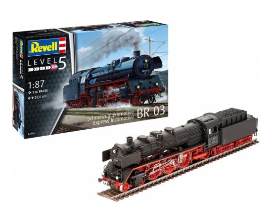 Revell Model plastikowy lokomotywa br03 1/87 Figūriņas un varoņi