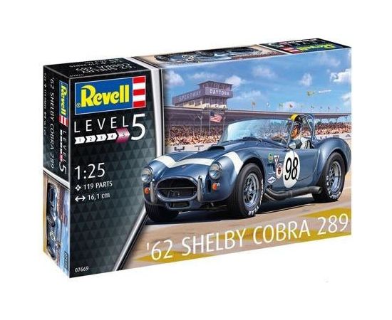 Revell Model plastikowy ac cobra 289 1/25 Figūriņas un varoņi