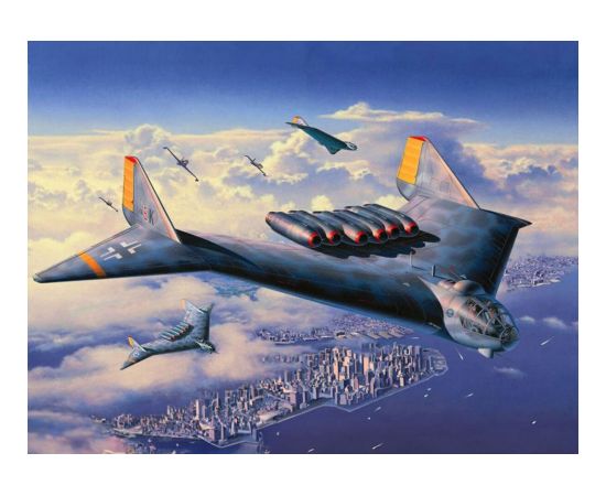 Revell Model plastikowy samolot p-series arado ar e.555 1/72 Figūriņas un varoņi