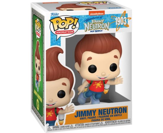 Funko Pop! Animation: The Adventures of Jimmy Neutron Boy Genius - Jimmy Neutron #1903 Vinyl Figure Фигурки и герои