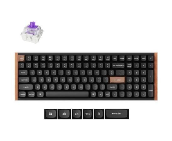 KEYBOARD WRL K4 HE SPECIAL ED/BLACK K4H-F1 KEYCHRON Klaviatūras