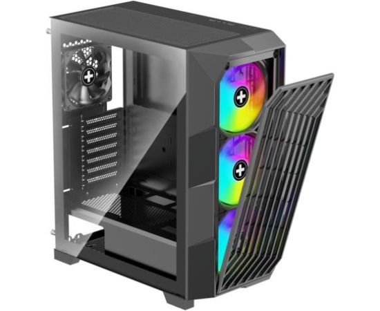 Case XILENCE ATX/micro ATX/Mini-ITX Black Midi Tower PC XILENT BREEZE II X812.ARGB Корпуса