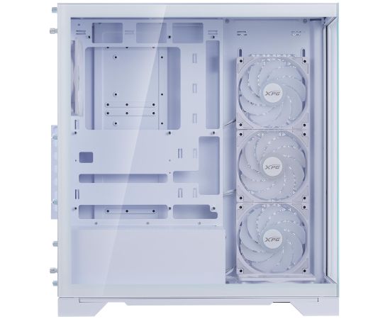 A-data Case ADATA INVADER X BTF MidiTower Case product features Transparent panel ATX MicroATX MiniITX Colour White INVADERXBTFMT-WHCWW Корпуса