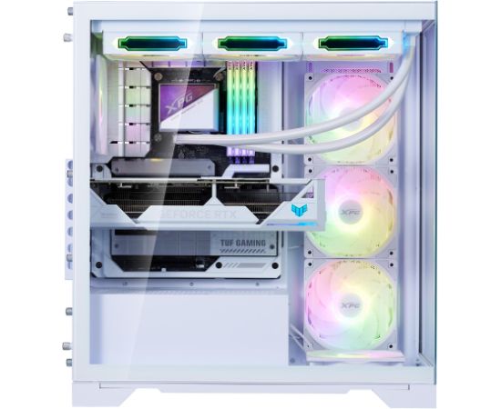 A-data Case ADATA INVADER X BTF MidiTower Case product features Transparent panel ATX MicroATX MiniITX Colour White INVADERXBTFMT-WHCWW Корпуса