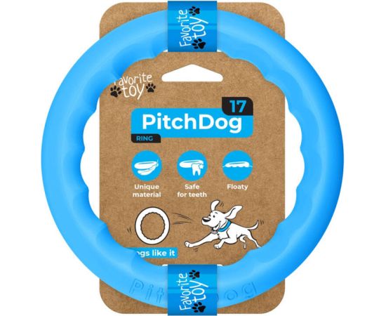 Fetching ring Waudog PitchDog20 blue Suņu rotaļlietas