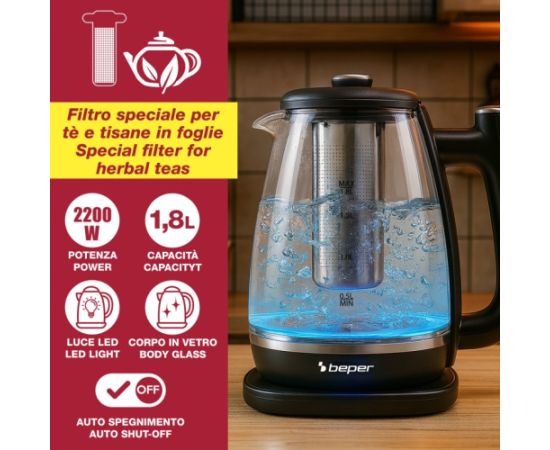 Beper P101BOL200 Tējkannas (elektriskās)