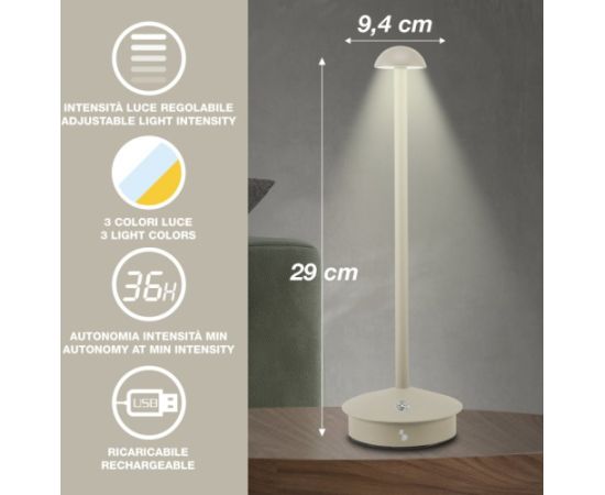 Beper P207ILI152 Biroja galda lampas