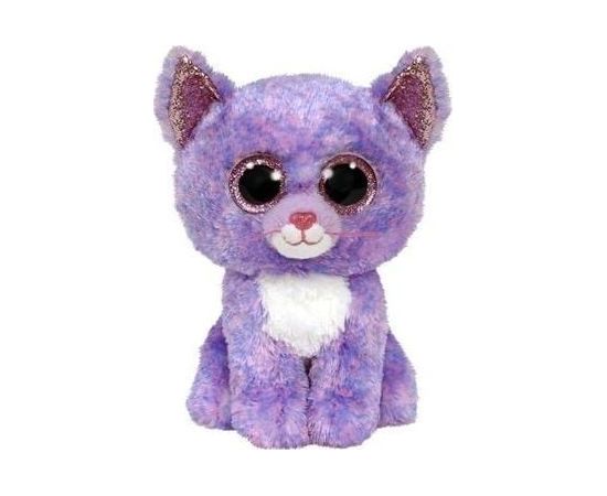 Meteor Maskotka Ty Lawendowy kot Cassidy 15 cm Mīkstās rotaļlietas