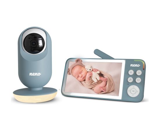 NENO VEDO BLUE elektroniczna niania 2,4 GHz z kamerą Mazuļu uzraudzības ierīces