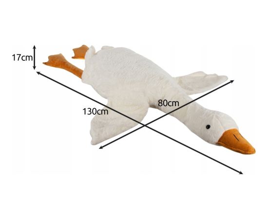 Maskotka - gęś 130cm Kruzzel 24720 Mīkstās rotaļlietas