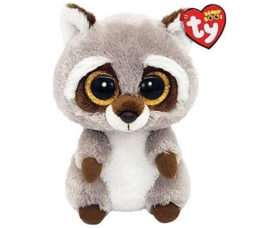 TY Ty Beanie Boo Oakie Raccoon Soft Toy (15 cm) Mīkstās rotaļlietas