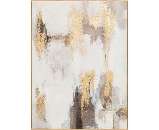 Painting with frame 90x120cm, abstract shine Jaunumi, mēbeles, māja