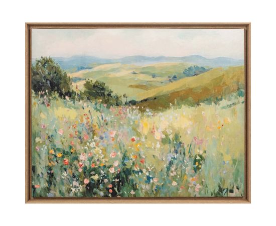 Wall art 80x100cm, flower field Jaunumi, mēbeles, māja