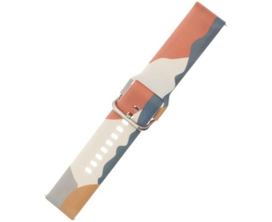 iLike   Strap Moro Band For Samsung Galaxy Watch 46mm Silicone Strap Watch Bracelet Pattern Smart pūlksteņu aksesuāri