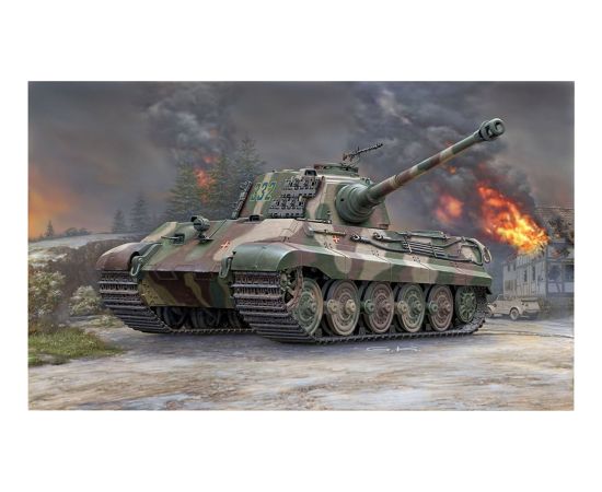 Revell Model plastikowy tiger ii henschel turret Figūriņas un varoņi