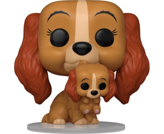 Funko Pop! Disney: Lady & the Tramp (70th Anniversary) - Lady with Puppy #1553 Vinyl Figure Фигурки и герои