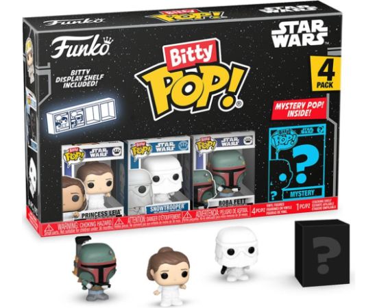 Funko Bitty Pop! 4-Pack: Star Wars - Leia Vinyl Figures Фигурки и герои