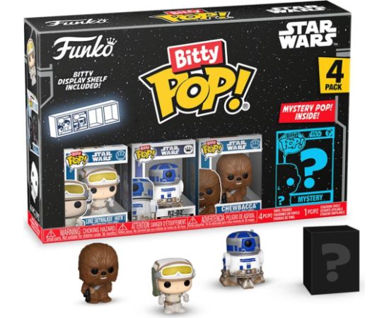 Funko Bitty Pop! 4-Pack: Star Wars - Luke Vinyl Figures Figūriņas un varoņi