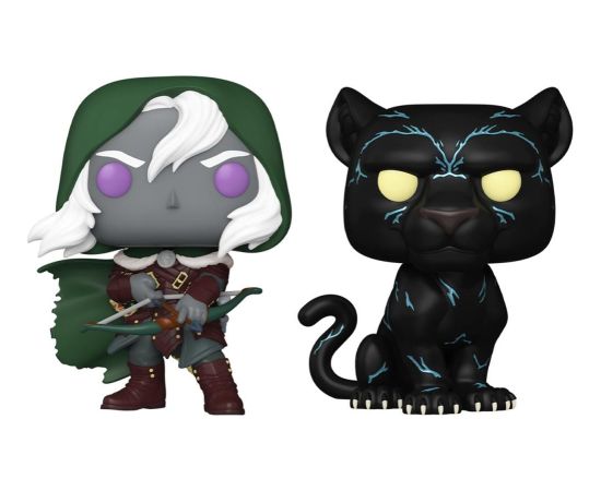 Funko Pop! Games 2-Pack: Dungeons  Dragons - Drizzt Do Urden  Guenhwyvar Vinyl Figures Фигурки и герои