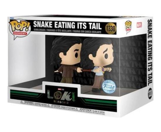 Funko Pop! Moment Marvel: Loki Season 2 - Snake Eating It's Tail (Special Edition) #1330 Bobble-Head Vinyl Figures Фигурки и герои