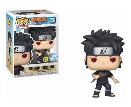 Funko Pop! Animation: Naruto Shippuden - Shisui Uchiha with Kunai (Glows in the Dark) (Special Edition) #1659 Vinyl Figure Figūriņas un varoņi