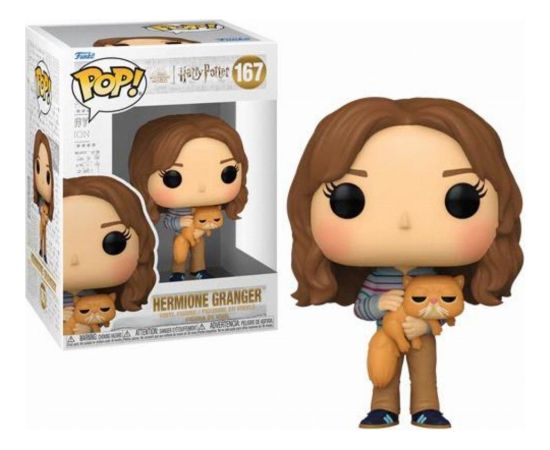 Funko Pop! Buddy: Harry Potter Prisoner of Azkaban - Hermione Granger with Crookshanks #167 Vinyl Figure Фигурки и герои