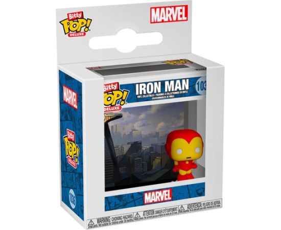 Funko Bitty Pop! Deluxe: Iron Man (AvengerTower) #1036 Vinyl Figure Фигурки и герои