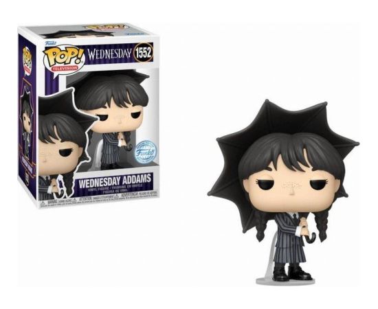 Funko Pop! Television: Wednesday - Wednesday Addams with Umbrella (Special Edition) #1552 Vinyl Figure Figūriņas un varoņi