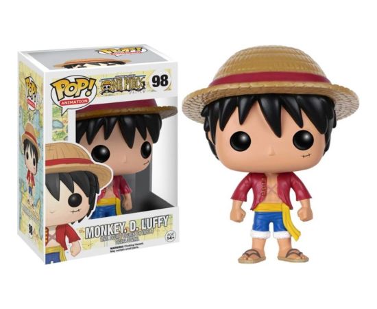 Funko Pop! Animation: One Piece - Monkey. D. Luffy #98 Vinyl Figure Фигурки и герои