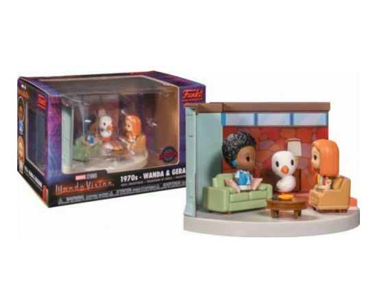 Funko Mini Moments: Marvel Studios WandaVision - 1970s - Wanda & Geraldine (Living Room) (Special Edition) Vinyl Collectibles Figūriņas un varoņi