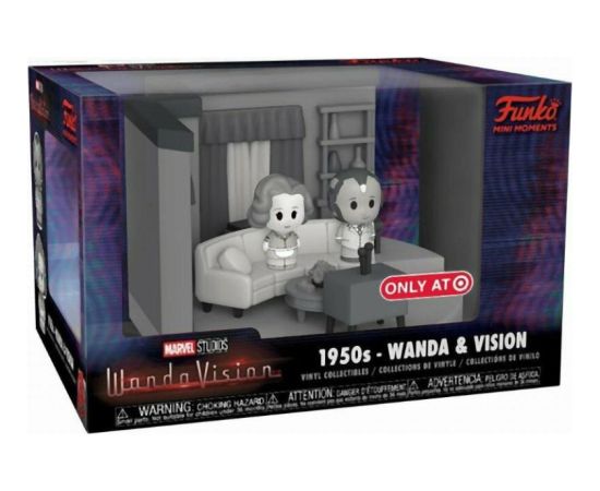Funko Mini Moments: Marvel Studios WandaVision - Living Room 1950's Wanda & Vision (Special Edition) Vinyl Collectibles Фигурки и герои