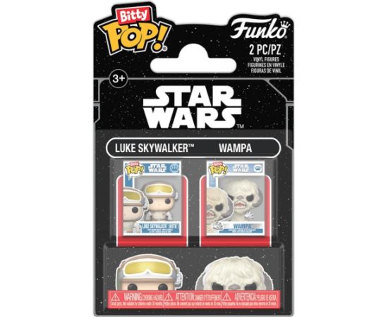 Funko Bitty Pop! 2-Pack Disney: Star Wars - Luke Skywalker & Wampa Vinyl Figures Figūriņas un varoņi