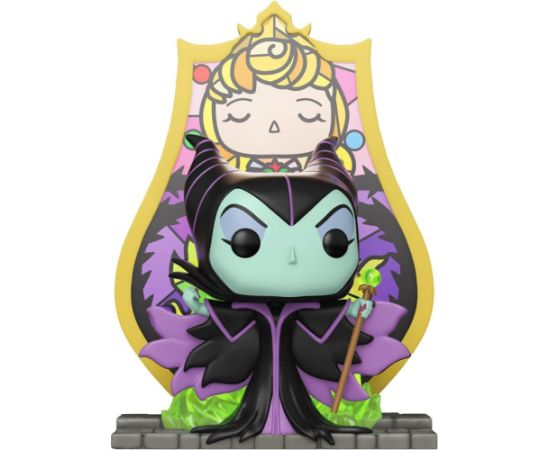 Funko Pop! Deluxe: Sleeping Beauty - Maleficent (Stained Glass) #1610 Vinyl Figure Фигурки и герои