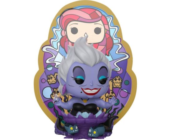 Funko Pop! Deluxe: The Little Mermaid - Ursula (Stained Glass) #1638 Vinyl Figure Фигурки и герои
