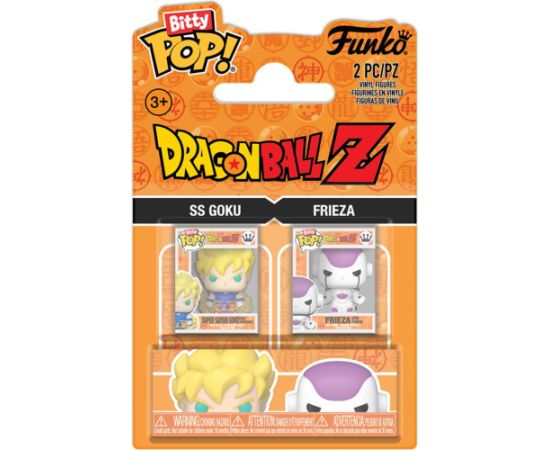 Funko Bitty Pop! 2-Pack: Dragon Ball Z - SS Goku & Frieza Vinyl Figures Фигурки и герои