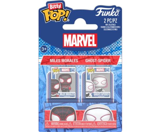 Funko Bitty Pop! 2-Pack Marvel: Spider-Man - Miles Morales & Ghost Spider Vinyl Figures Figūriņas un varoņi