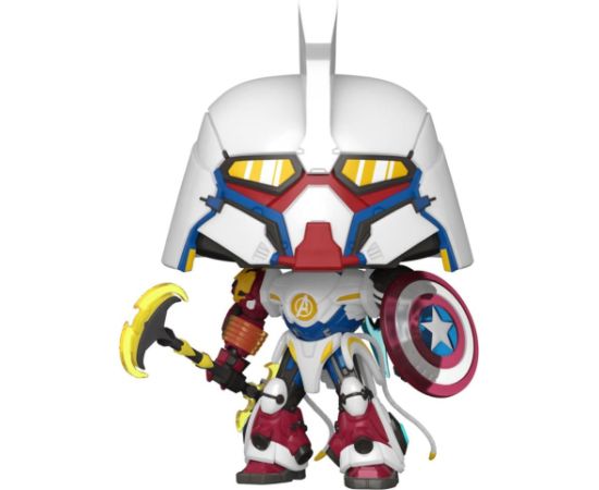 Funko Pop! Super: Marvel What If...? - Avenger Mech #1570 Bobble-Head Vinyl Figure (6") Фигурки и герои