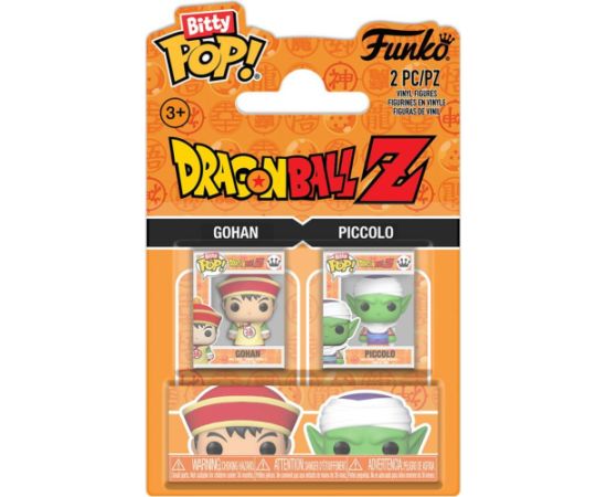 Funko Bitty Pop! 2-Pack: Dragon Ball Z - Gohan & Piccolo Vinyl Figures Фигурки и герои