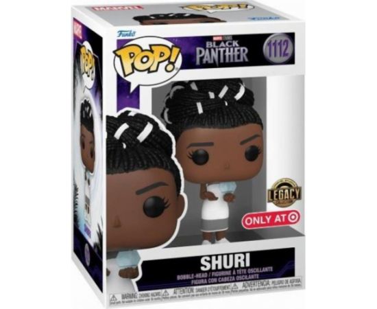 Funko Pop! Marvel: Black Panther Legacy Collection S1 - Shuri (Special Edition) #1112 Bobble-Head Vinyl Figure Figūriņas un varoņi
