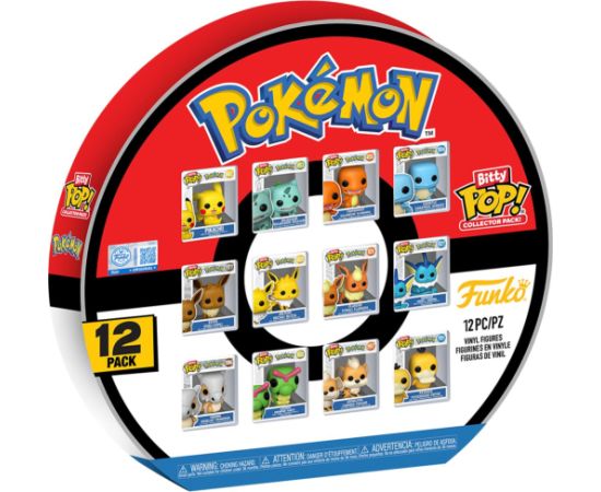 Funko Bitty Pop! Collector Pack!: Pokemon - 12 Pack (Special Edition) Vinyl Figures Фигурки и герои