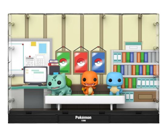 Funko Pop! Moment Deluxe: Pokemon Starters (1996) - Bulbasaur, Charmander, Squirtle #01 Vinyl Figure Фигурки и герои